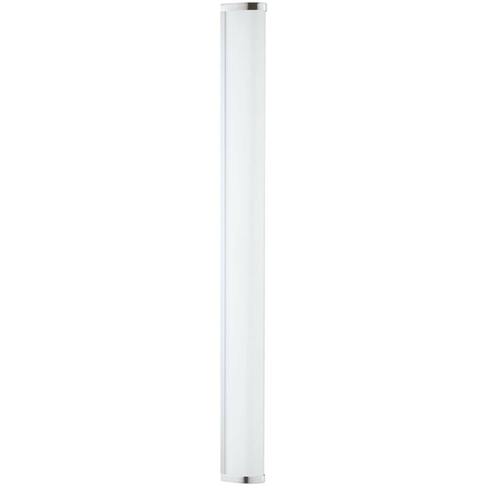 Wall/Mirror Light IP44 Bathroom Colour Chrome Shade White Plastic Bulb led 24.3W