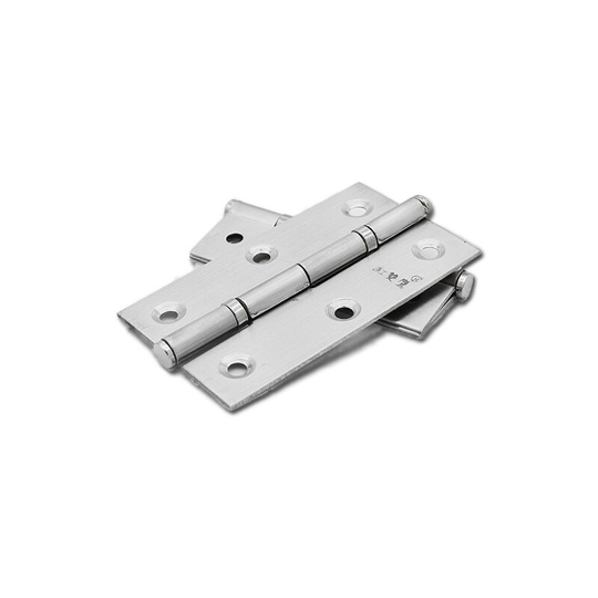 50MM Stainless Steel Internal Folding Door Butt Hinge Furniture Cabinet Door Cupboard Jewelry Box Door Accessories Hardware
