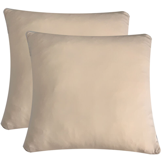 Elastic Stretch Sofa Armchair Cover Solid Color Living Room Couch Slipcover khaki 45x45cm 2x Cushion Cover