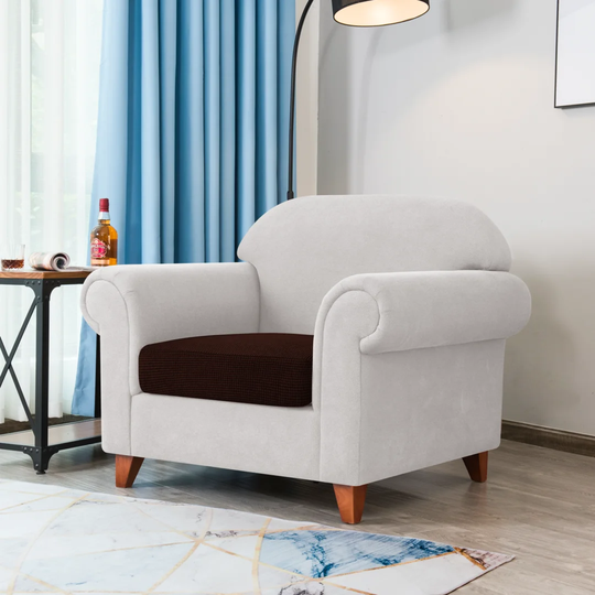 Stretch Box Cushion Armchair Seat Slipcover