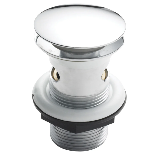 Easy Clean 61mm Slotted Push Button Basin Waste