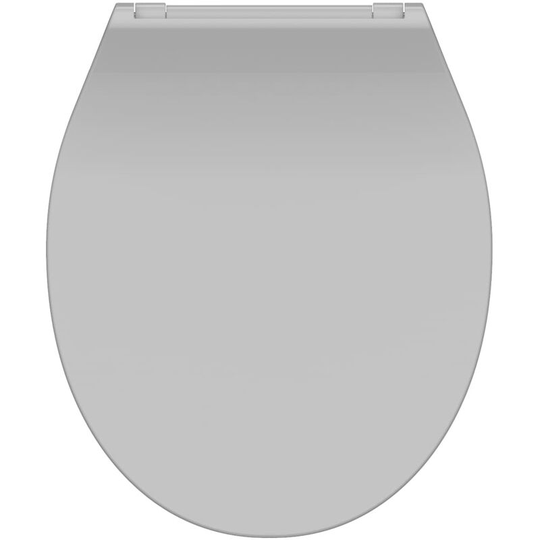 Duroplast Toilet Seat with Soft-Close SLIM GREY Grey SCHÜTTE - Grey