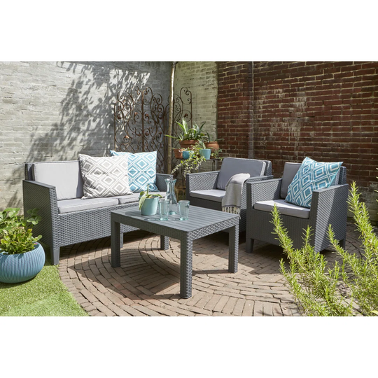 Chicago Lounge Set with Storage Table