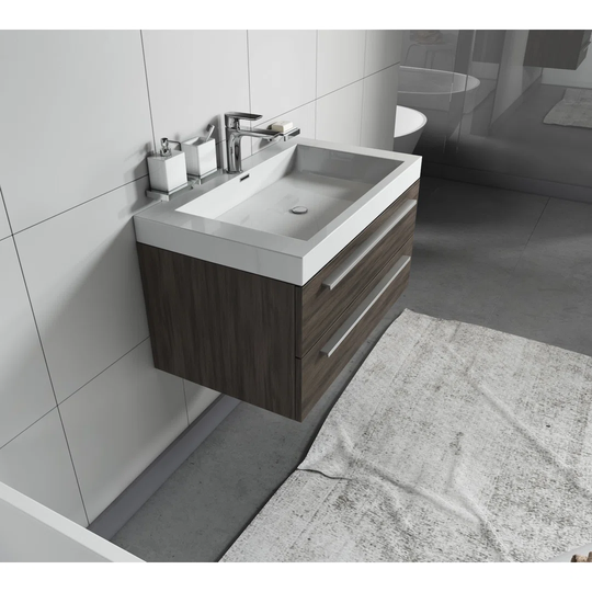Estrella 800mm Wall Hung Single Vanity Unit