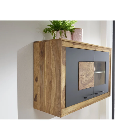 Turin Wall Mounted Curio Cabinet