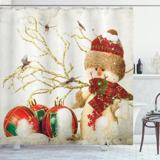 Beren Polyester Shower Curtain Set
