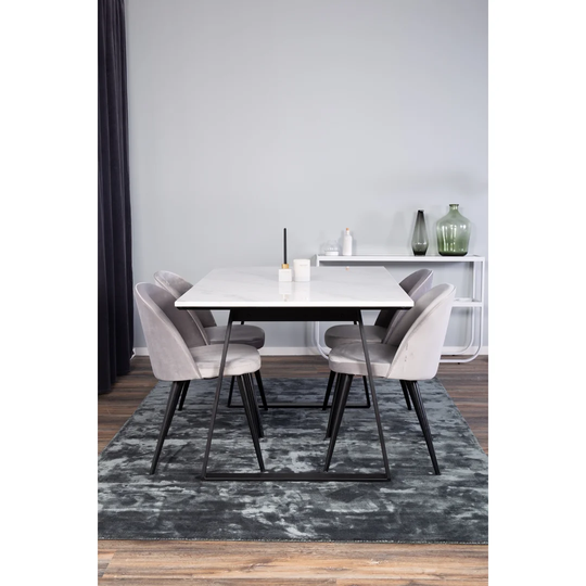 Mabel Dining Set with 4 Chairs