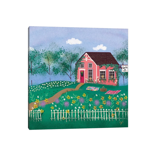 Folk Art Fusion III - Print on Canvas