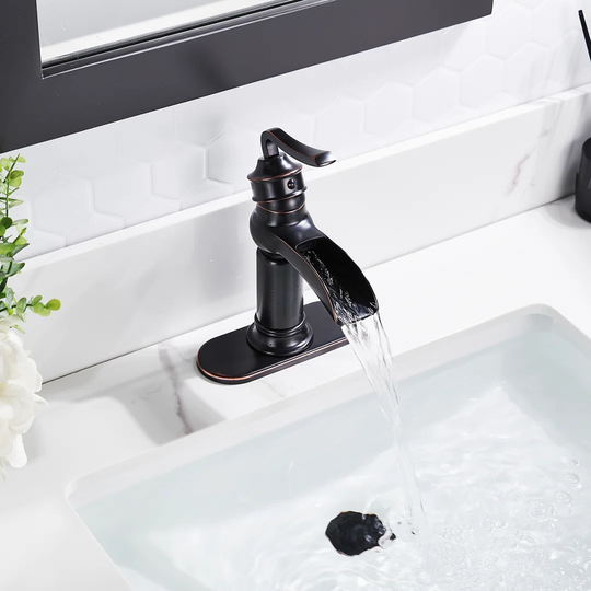 Waterfall Tap with Waste
