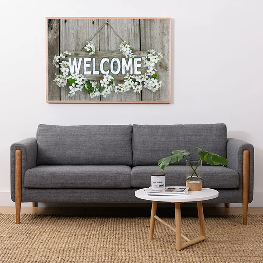 Welcome - Unframed Graphic Art on Canvas