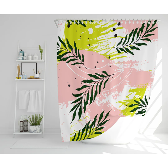 Siedentopf 2 Piece Polyester Shower Curtain Set