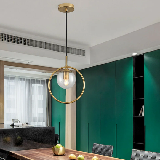 Culpeper 1 - Light Single Globe Pendant