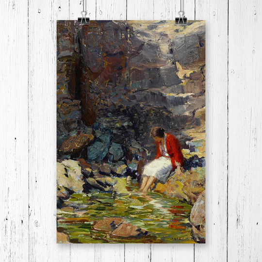 'Enchantment' by Joseph Kleitsch Printing Print