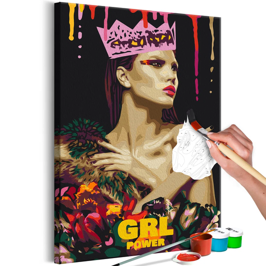 GRL Power - Unframed Painting on Canvas