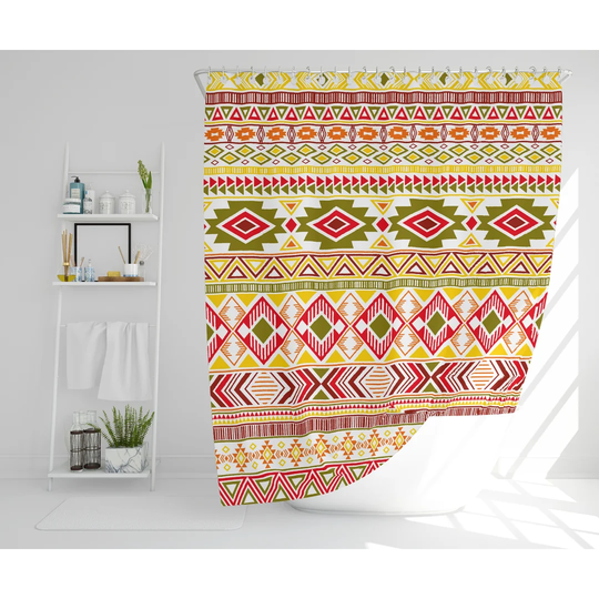 Rothger Polyester Shower Curtain
