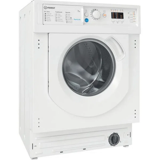 Indesit BIWMIL71252UKN 7kg Built-in Washing Machine - White