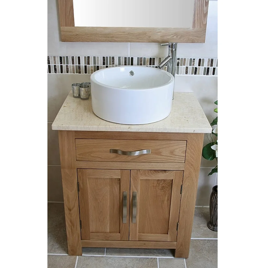 Delreal 750mm Free-Standing Single Vanity Unit