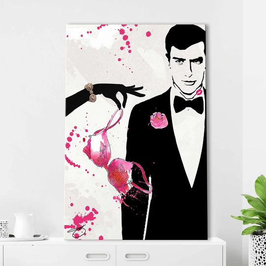 The Bachelor by Jodi - Wrapped Canvas Painting Print