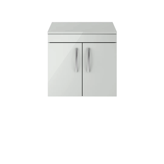 60cm Wall-Mounted Under Sink Storage Unit