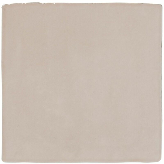 Flare Blush Pink Gloss Ceramic Tile Sample - Pink - Amiata