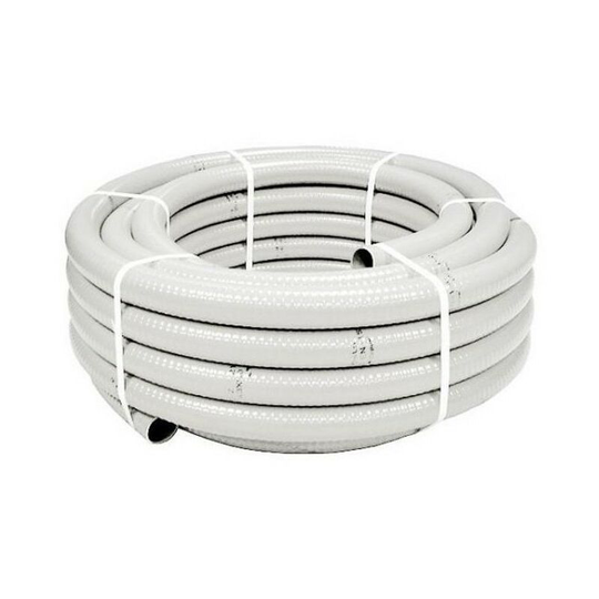 Pvc drain tube a/a 25x20 White 25 meters