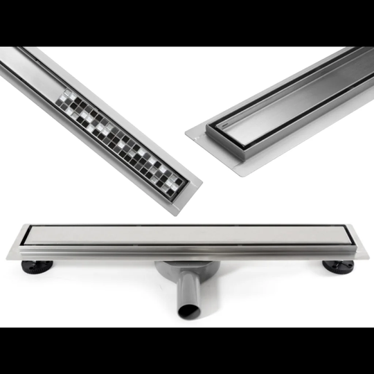Calzada Linear Grid Waste Shower Drain