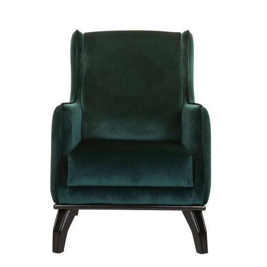 Coomes 67Cm Wide Velvet Armchair