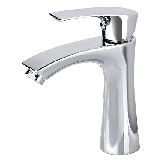 Basin Faucet Cold Water Only Durable Metal Bathroom Faucet Hand Wash Faucet Ceramic Cartridge Aerator Removable Convenient to Clean or Replace Modern