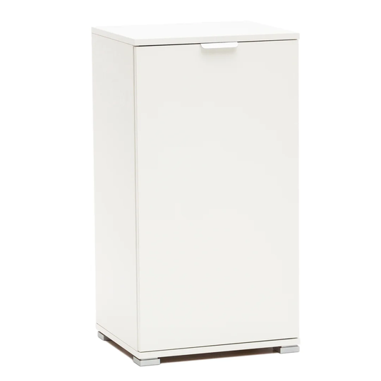Drumawillin 1 Door Storage Cabinet