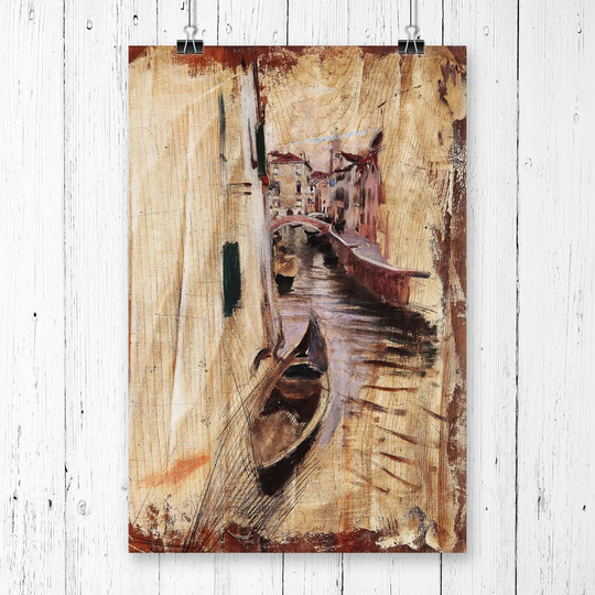 'Venice Sketch' by Giovanni Boldini Painting Print