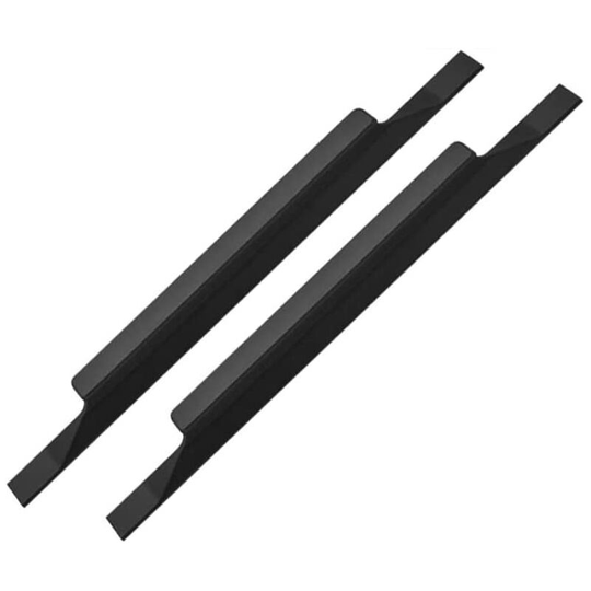 LITZEE 2x European Aluminium Alloy Kitchen Cabinet Handles Pull Hanger Handles Total Length 300mm, Hole Distance 192mm