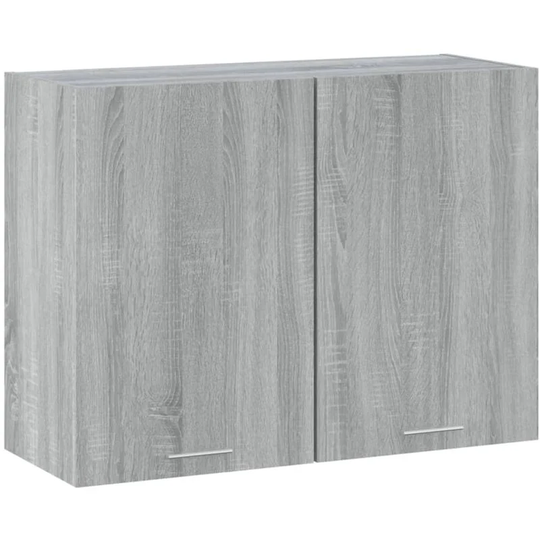 Hanging Cabinet Grey Sonoma 80x31x60 cm Engineered Wood