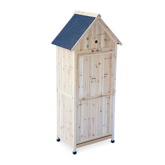 69.69" H x 25.59" W x 21.46" D Garden Cabinet
