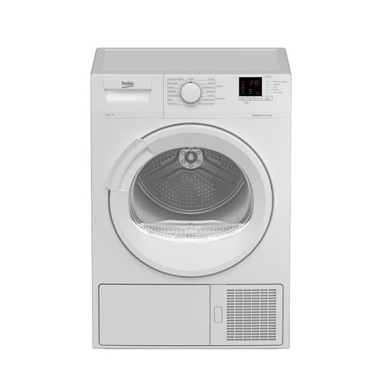 Beko - DTLP81141W 8kg Heat Pump Tumble Dryer - White