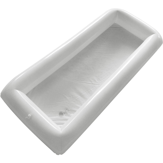 Superseller - Inflatable Ice Serving Buffet Bar with Drain Plug Salad Drinks Cooler Food Fruit Containers Floating Tray bbq Picnic Pool Party