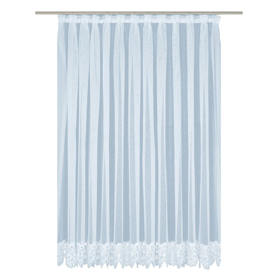 Longoria Pencil Pleat Semi-Sheer Single Curtain