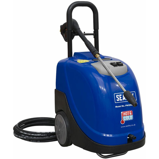 PW2000HW Hot Water Pressure Washer 135bar 230V - Sealey