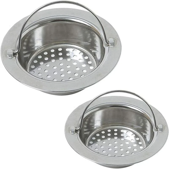 Filter Sink Kitchen Cleaner Plug Hole Horse Catcher Sink Button Caps Kitchen Sink Kitchen Sink Strainer 2pcs