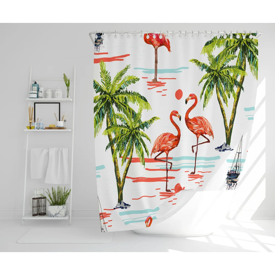 Rhian Polyester Single Shower Curtain