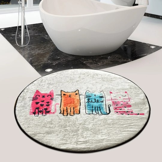 Masonville Circle Bath Mat