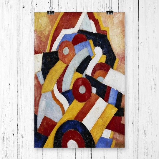 'Abstraction' by Marsden Hartley Printing Print