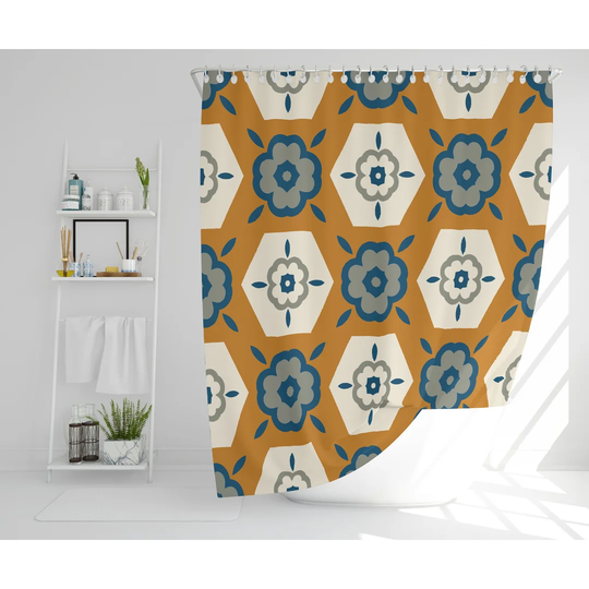 Siggi Polyester Shower Curtain Set