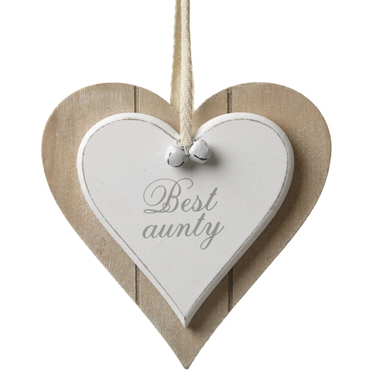 Best Aunty Heart Wall Décor