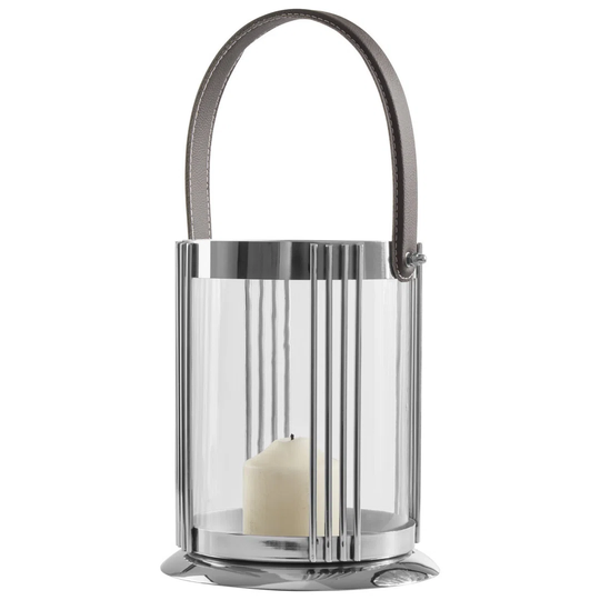 Cyrus Glass and Metal Lantern