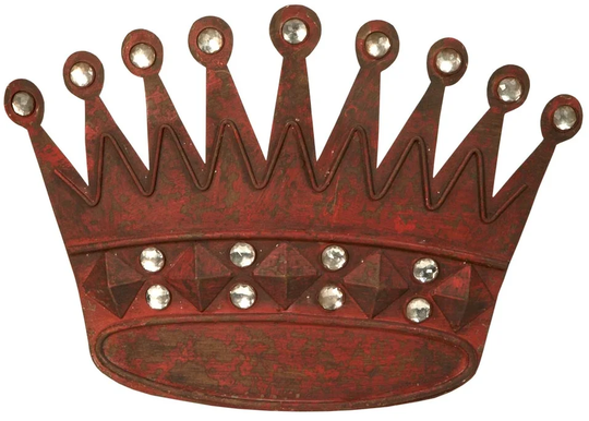Vintage Crown Sculpture