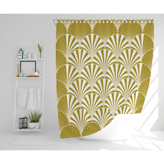 Merlyn Polyester Shower Curtain Set