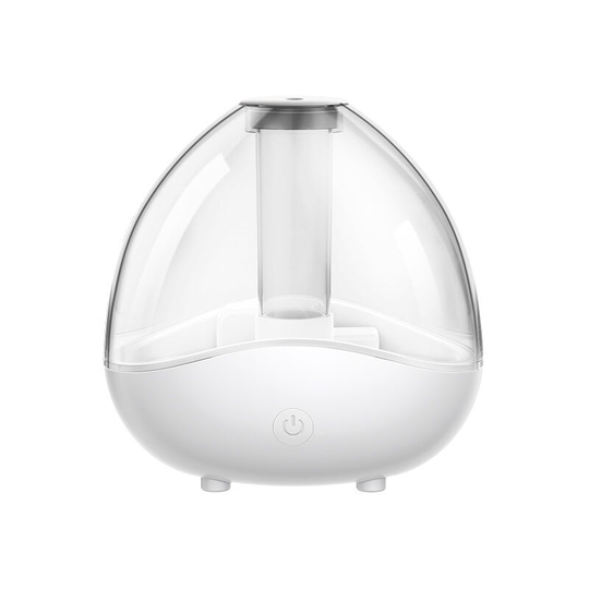 Sunflowergb - Silver Cool Mist Ultrasonic Humidifier - Quiet Operation, Optional Night Light and Auto Safety Shut-Off - Ideal for Bedrooms, Offices