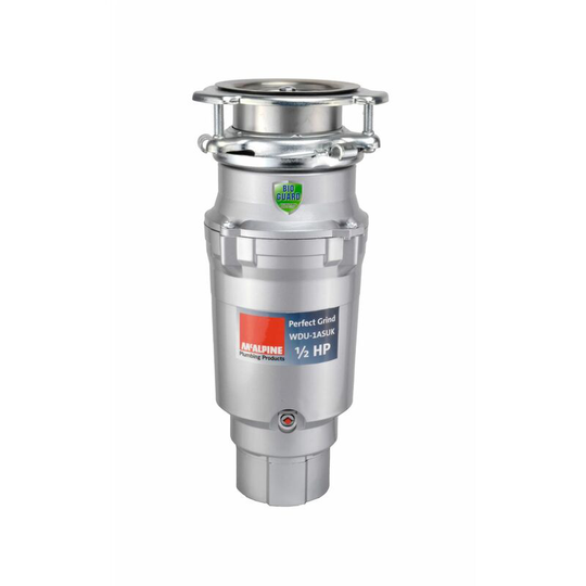 Mcalpine - Perfect Grind Kitchen Sink Food Drain Waste Disposal Unit Air Switch