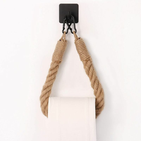 hemp rope towel holder for bathroom and kitchen bathroom paperToilet paper holder Holder toilet paper holder