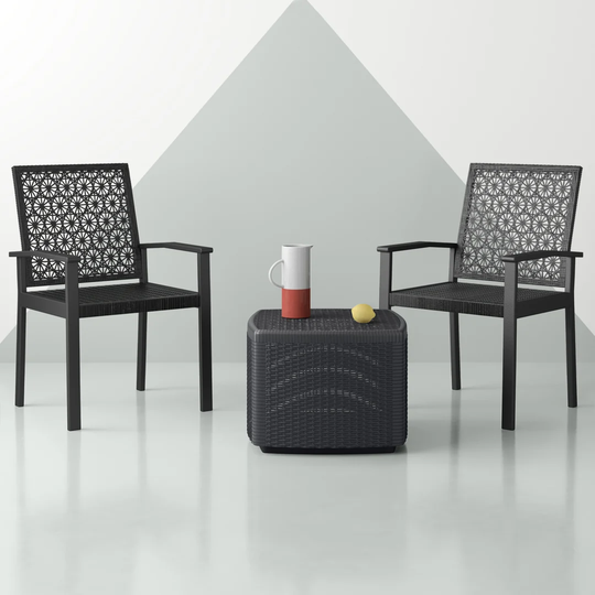 Bhavya 2 - Person Seating Group with Cushions